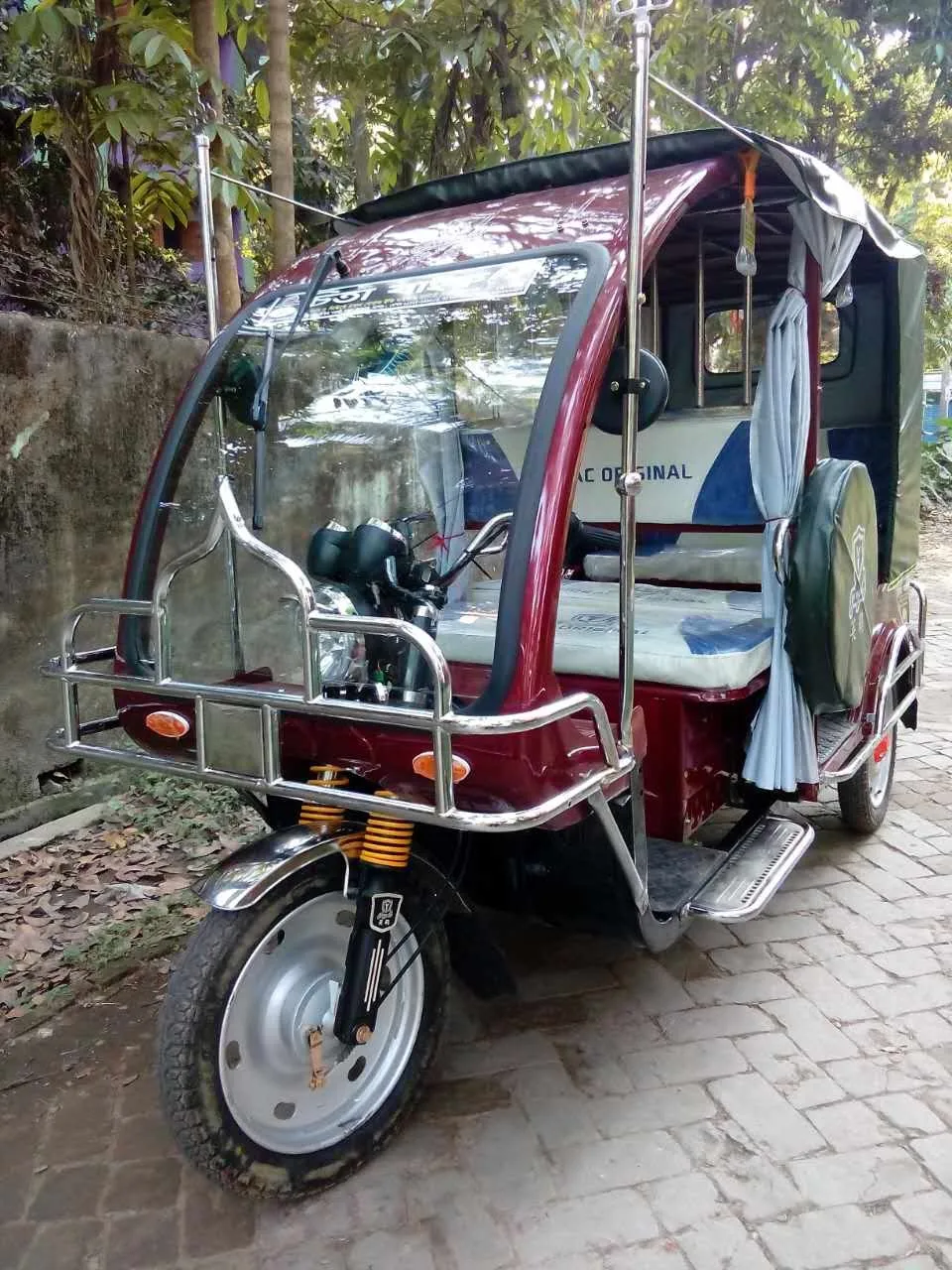 Three Wheel High Quality Electric Rickshaw For Passenger. - Buy