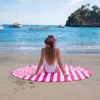 Fast Air Delivery China Good Looking Microfiber Fabric Sublimation Round Beach Towel