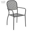 Cheap steel mesh design restaurant cafe chair outdoor garden use