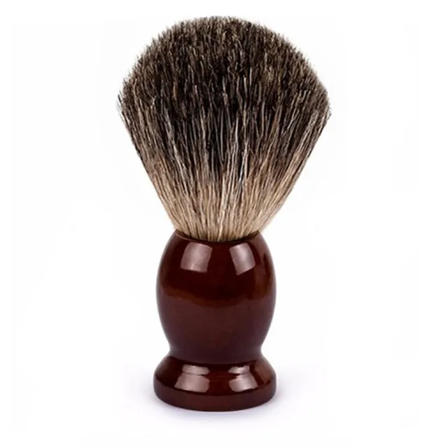 Hair Cutting Neck Duster Brush Wooden Handle Shaving Brush