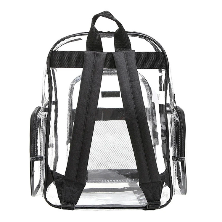 Clear pvc backpack