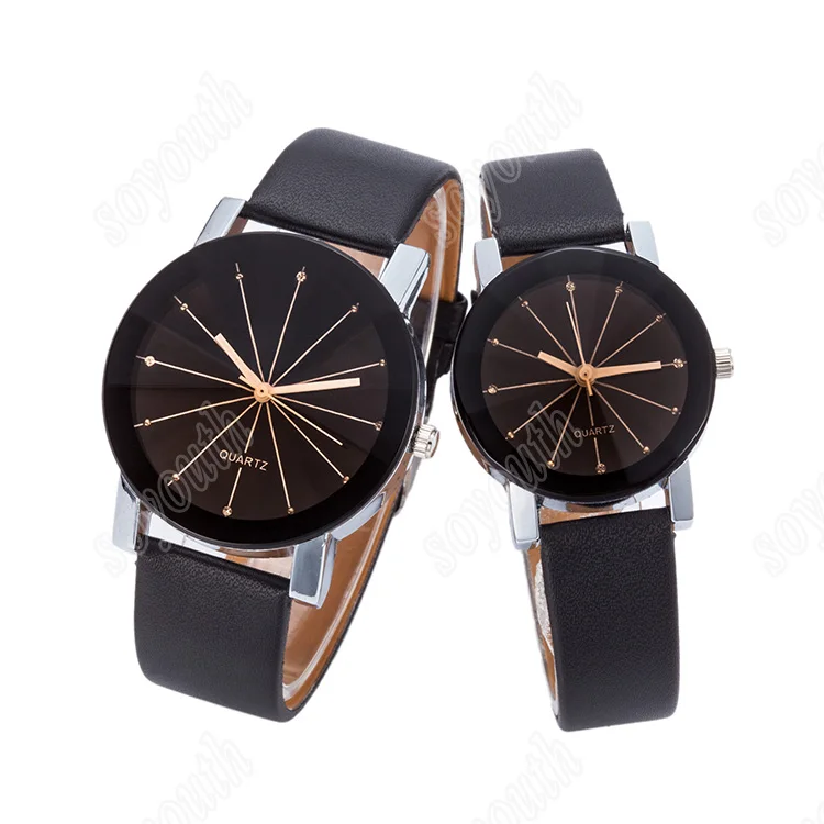 

wholesale wrist watch wholesale price best leather Valentine couples wrist watch