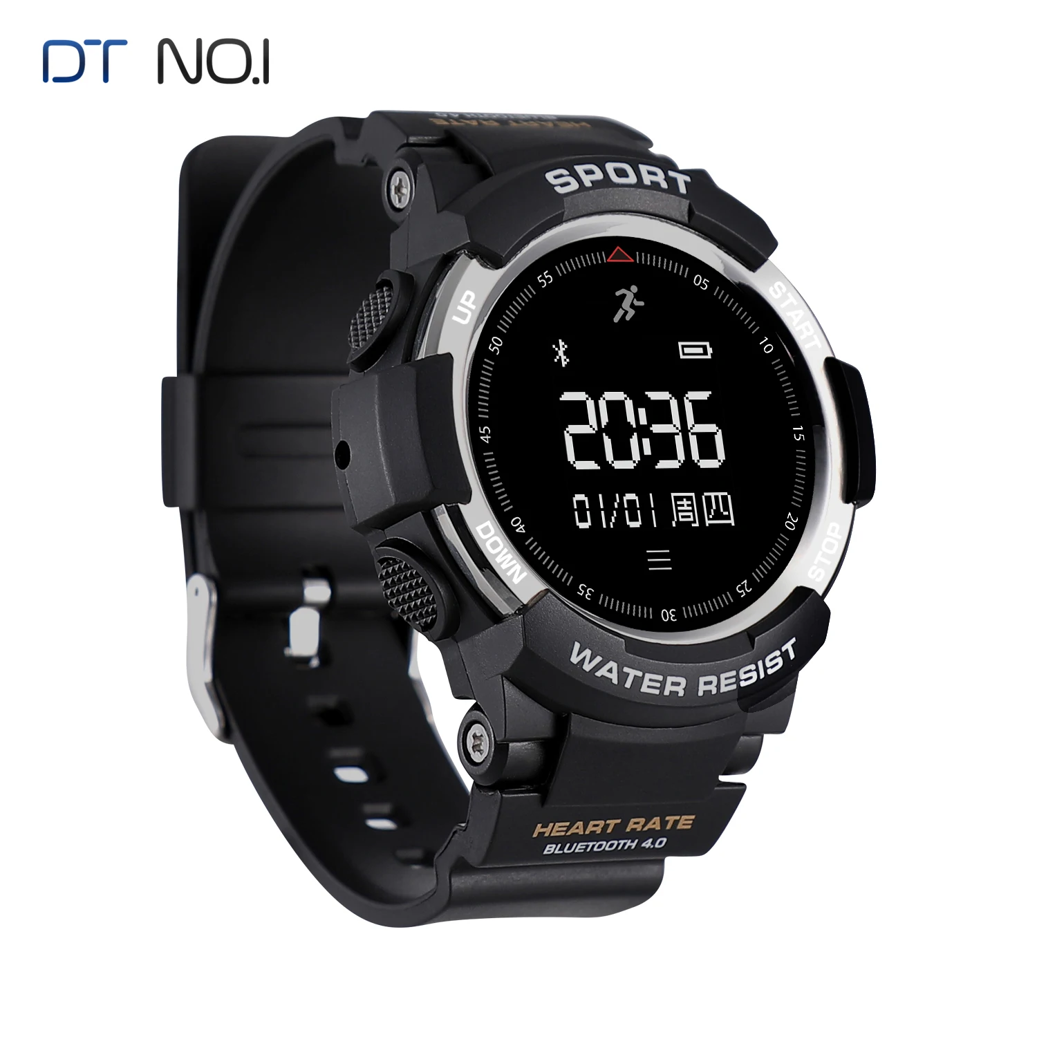 

DT NO.1 F6 smart watch sports watch IP68 waterproof fitness tracker pedometer