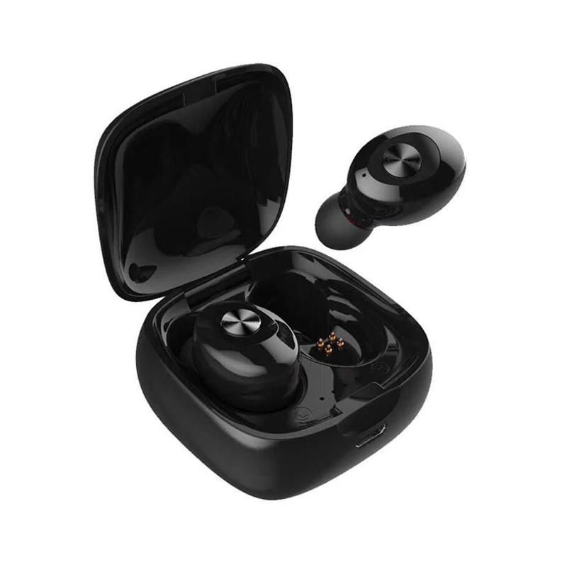 

New Arrival Waterproof V5.0 Bluetooth Earphone headphone StereoTrue Wireless Earbuds Charging Case Wireless earphones, Black /white