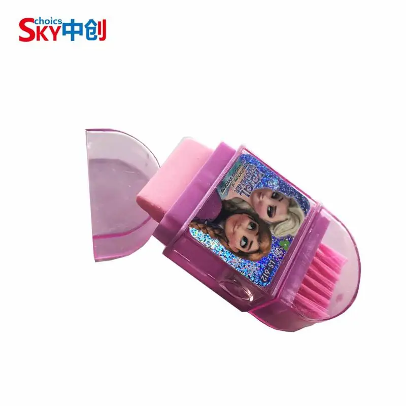 Eraser With Pencil Sharpener And Brush Buy High Quality Eraser,Fancy