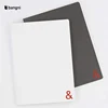 19R009 Recycling soft cover kraft paper blank notebook with no spiral