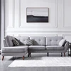 Customize L-Shaped Sectional Sofa for Hotel or Home Used