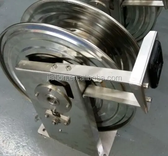 

Spring Retractable Stainless Steel Hose Reel