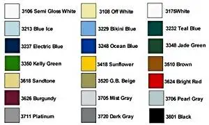 Pettit Topside Paint Color Chart