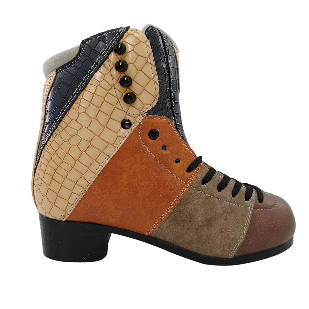 Professional High Quality Artistic Leather Quad Inline Speed Roller