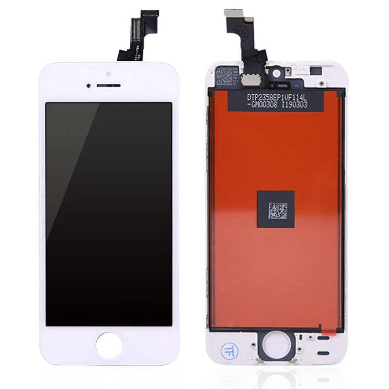 

SAEF LCD Screen for iPhone 5g 5c 5s Refurbished lCD Display for iPhone 5s , OEM Touch Screen LCD for iPhone5g, Black white