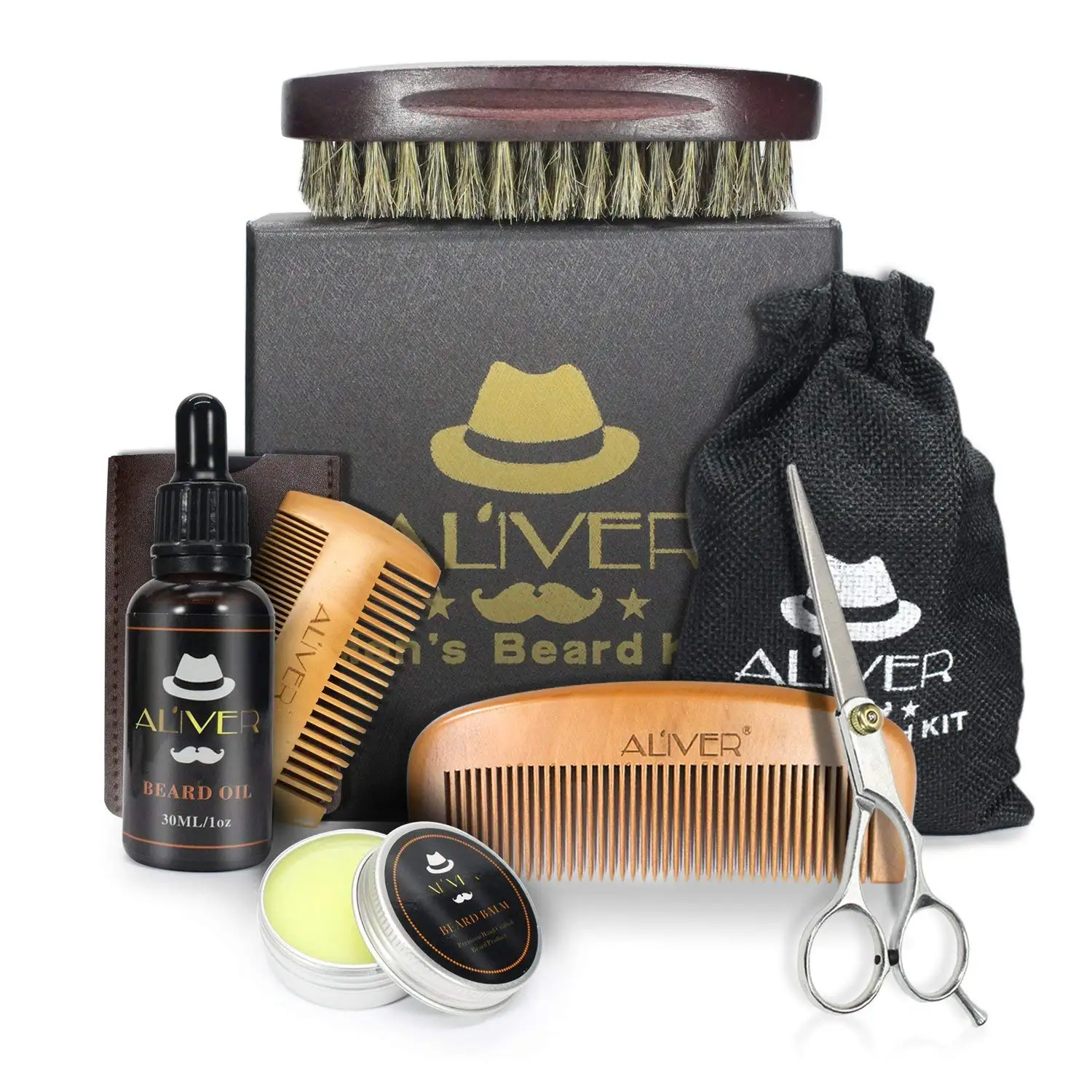 cheap beard grooming kit