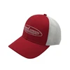 Custom made embroidered logo soft sandwich mesh breathable baseball trucker cap hats for sale