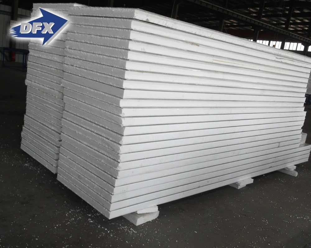 Colored steel polyurethane rock wool composite board