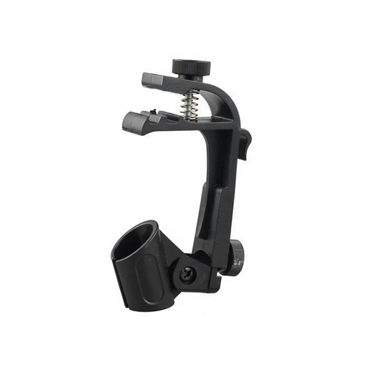 

Drum adjustable flex black recording studio equipment microphone holder 2pcs in one color box