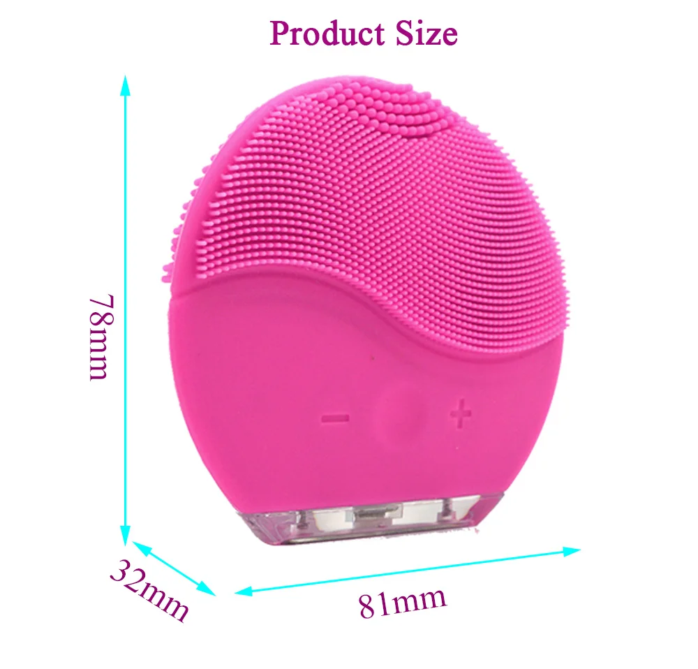 2019 Usb Charging Facial Electric Cleanser Waterproof Face Cleansing