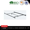 Bed Frames Hook in Bed Rail with Center Support/Crossarms/2 Legs/Adjustable Glides 82-Inch Queen/Eastern King