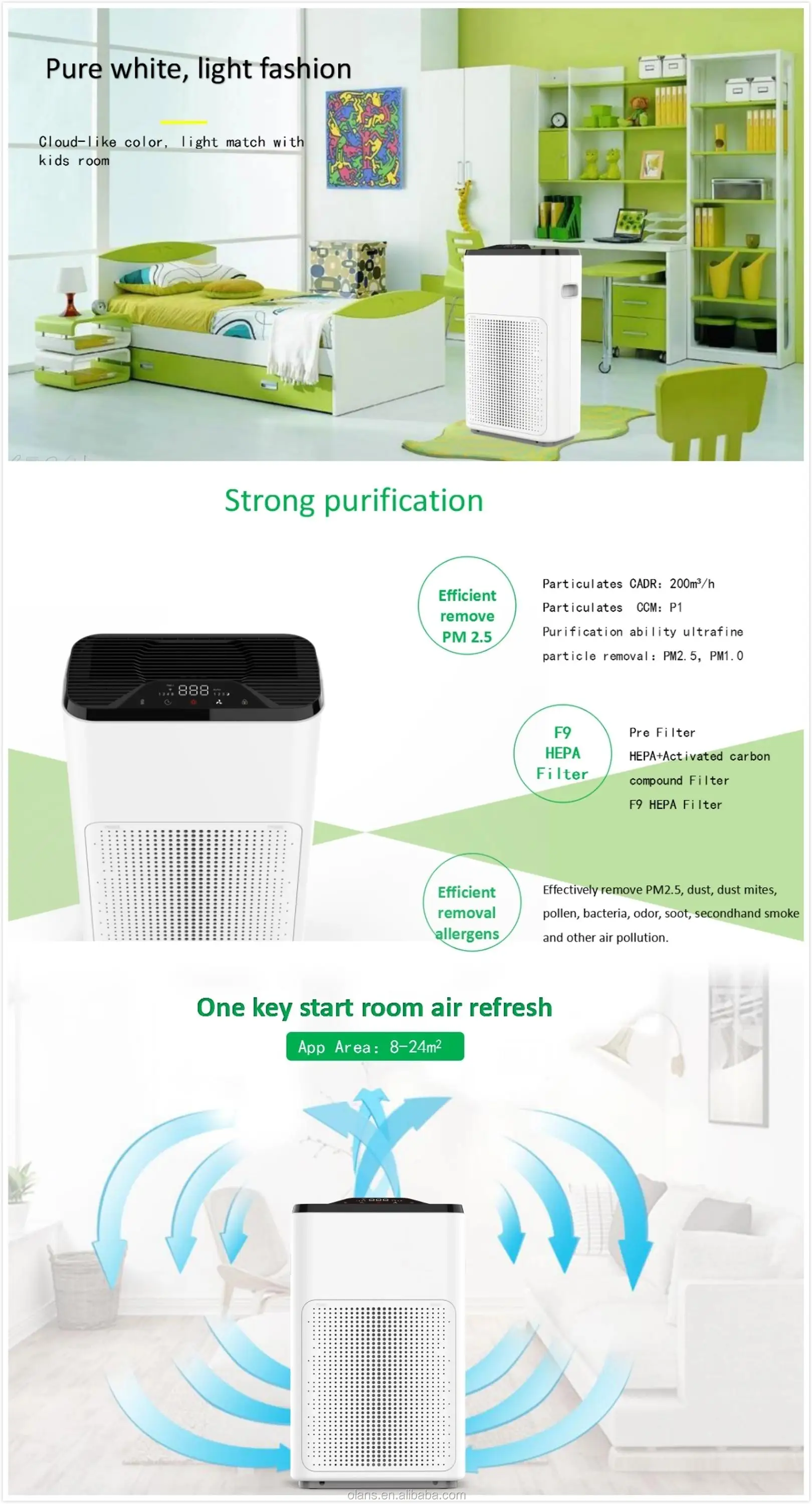 Factory Audit Bsci Approved Factory Hyla Air Purifier Toilet Air