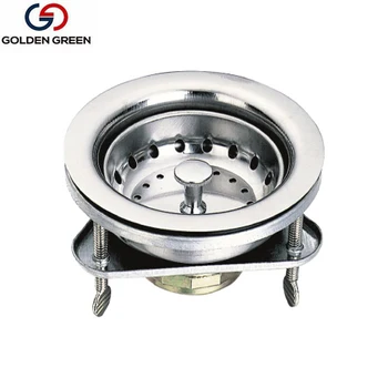 Kitchen Sink Strainer With Removable Deep Waste Basket Sealing Lid Stainless Steel Buy Sink Drain Parts Sink Strainer Kitchen Sink Strainer