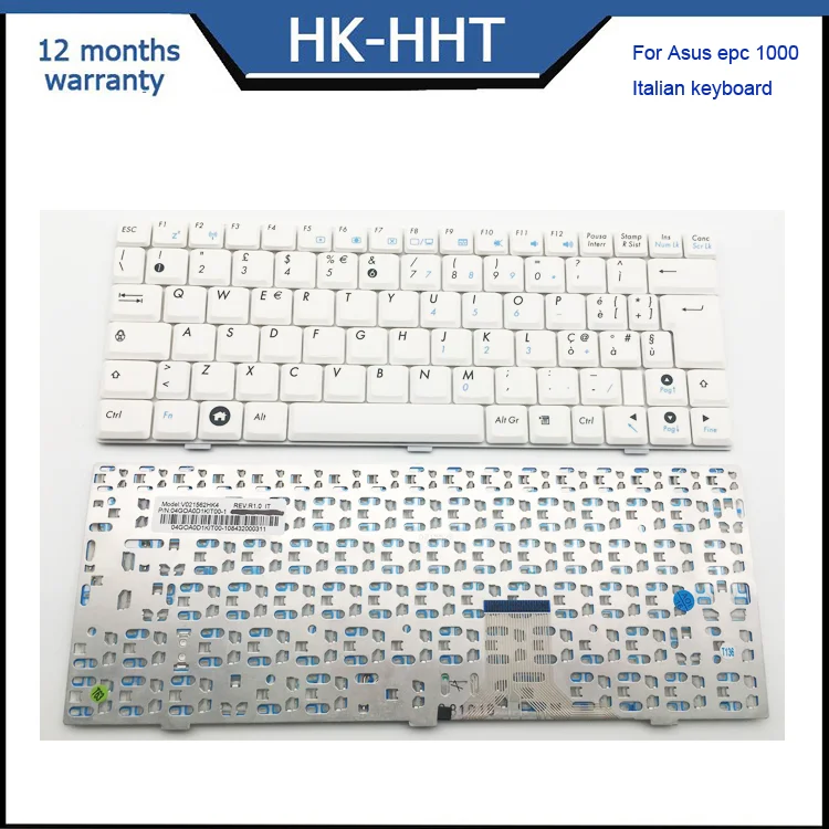 Laptop Keyboard for ASUS epc1000 1000h 1000ha 1000hc 1000hd 1000he Service Italian Layout