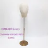 Top quality head mannequin fabric head model hot selling on alibaba female head dummy with base for display