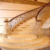 Marble stair step tiles Crema marfil beige stone with competitive price