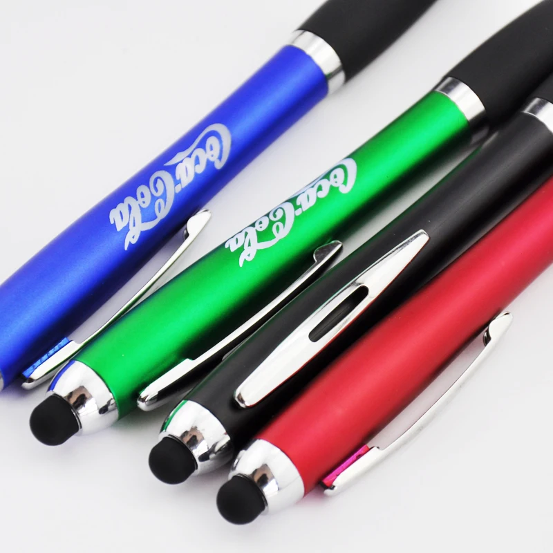 
NEW led pen with logo light,ballpoint stylus pen 