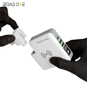 6700 mAh 3 1 Type C PD Qi Wireless Travel Power Bank