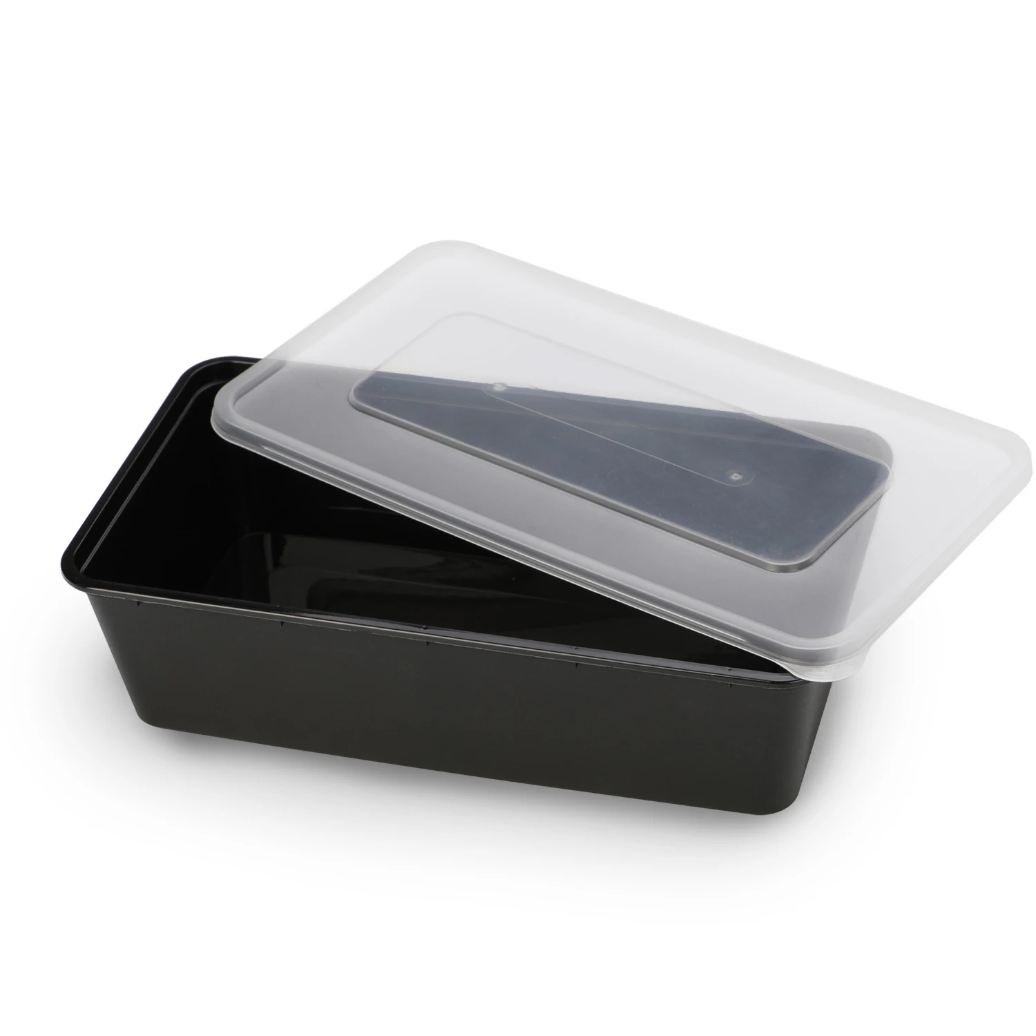 SZ-618 Small size silver food box mini square plastic container with lid