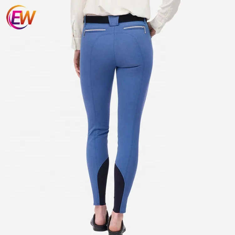 EW Horse Women Active Silicone Grip Full Seat Horse Riding Clothing Tights 