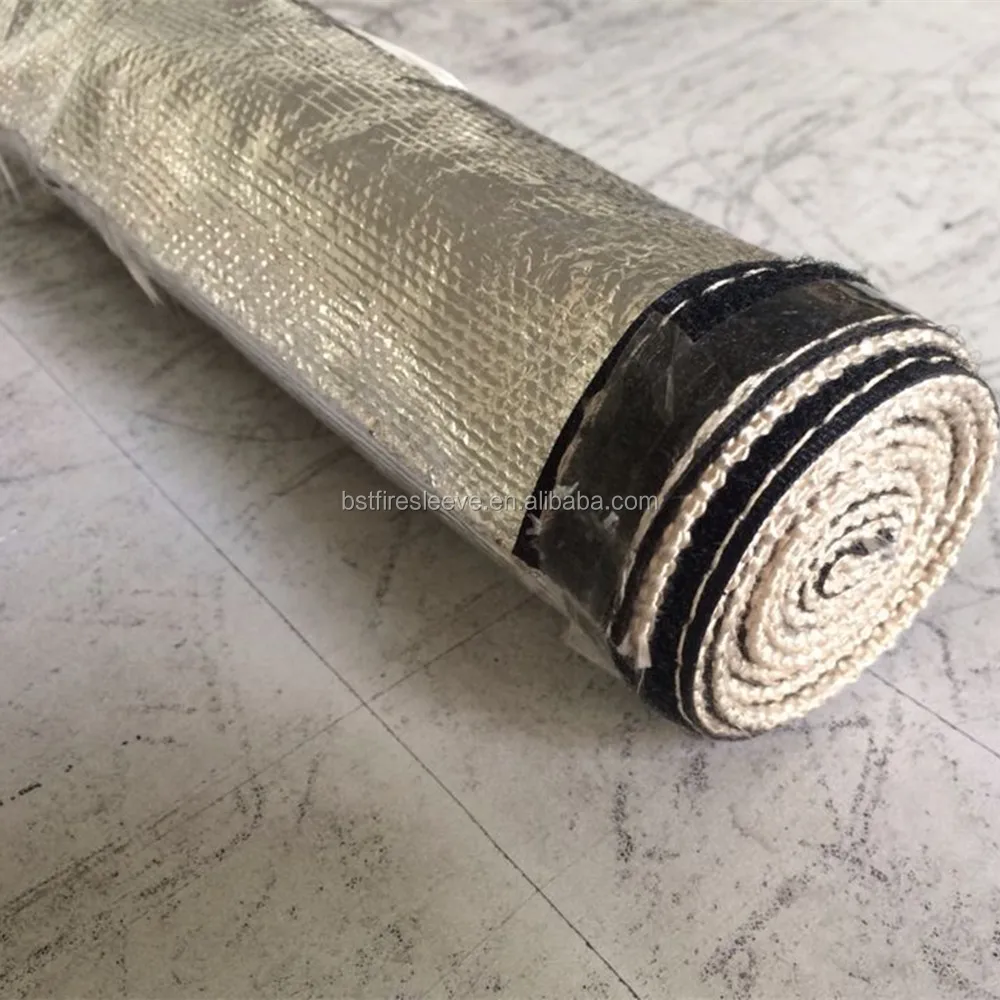 Automotive Cable Wire Harness Heat Shield Thermal Protection Flexible