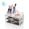 China factory professional service high quality home clear acrylic makeup organizer