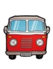 bus shaped towel microfiber printed customized special bulk beach towel