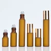 1ml 2ml 3ml 5ml 8ml 10ml roller bottle amber clear roll on bottle/vial/glass vial for perfume