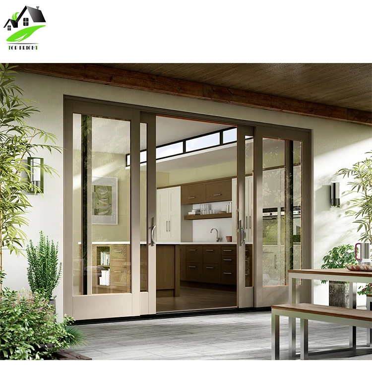 Заводская цена Белый UPVC ПВХ раздвижные двери