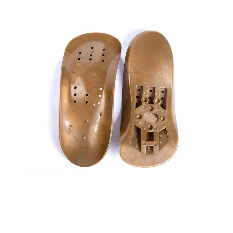 

Magnetic Acupuncture orthotic Insoles Reflexology Insole for Normal Feet High Arch Feet, Champagne