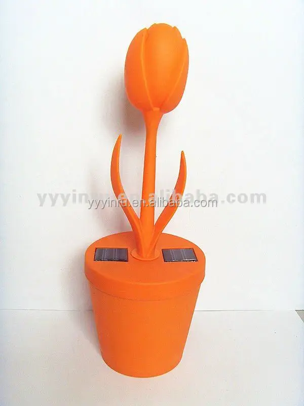Decorazione della casa del fiore illuminazione solare alimentato ... Decorazione Solari Lampade