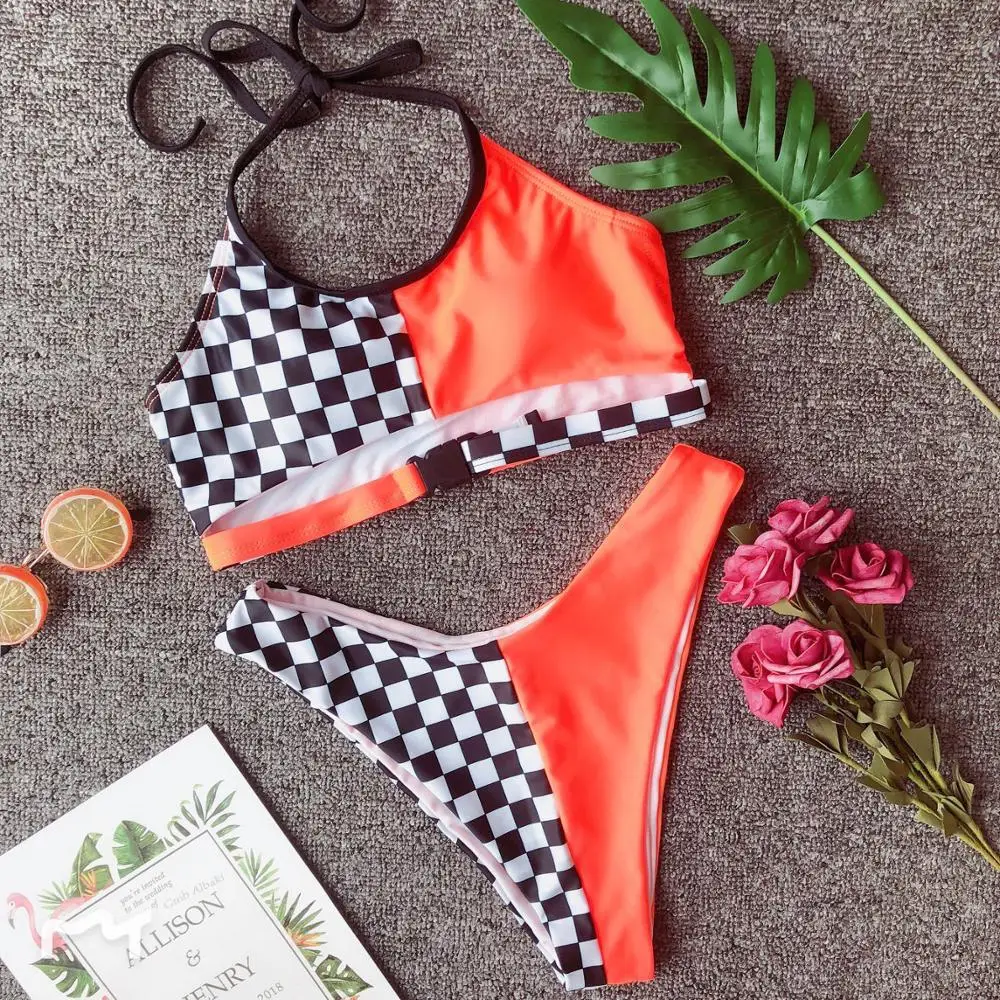 

2019 Woman Swimwear Bikini two piece Swimsuit Bathing Suit for Women, Mixed colors