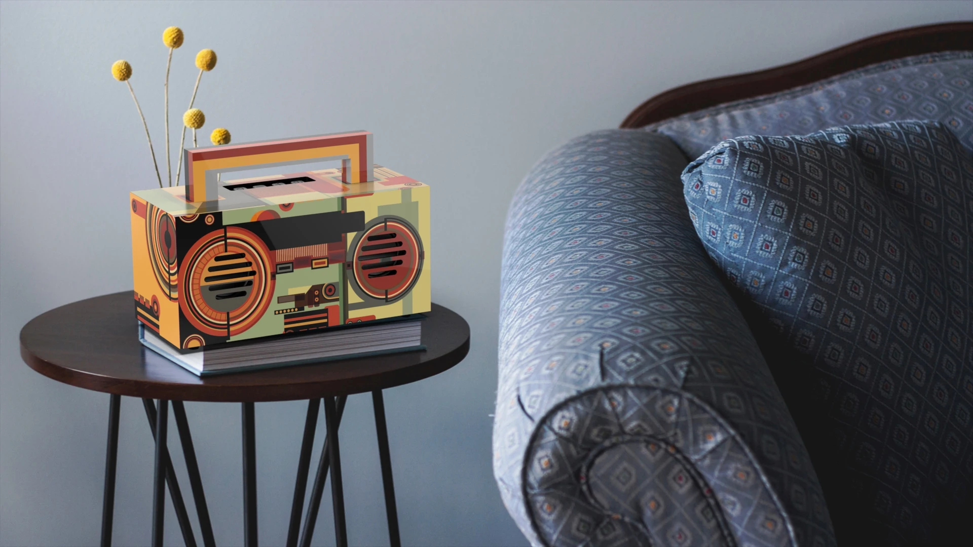 Private model patent portable mini Cardboard Paper Box Speaker - ANKUX.COM