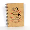 High grade promotion cheap school diary plan journal notebook custom logo printed fancy spiral notebook for kids