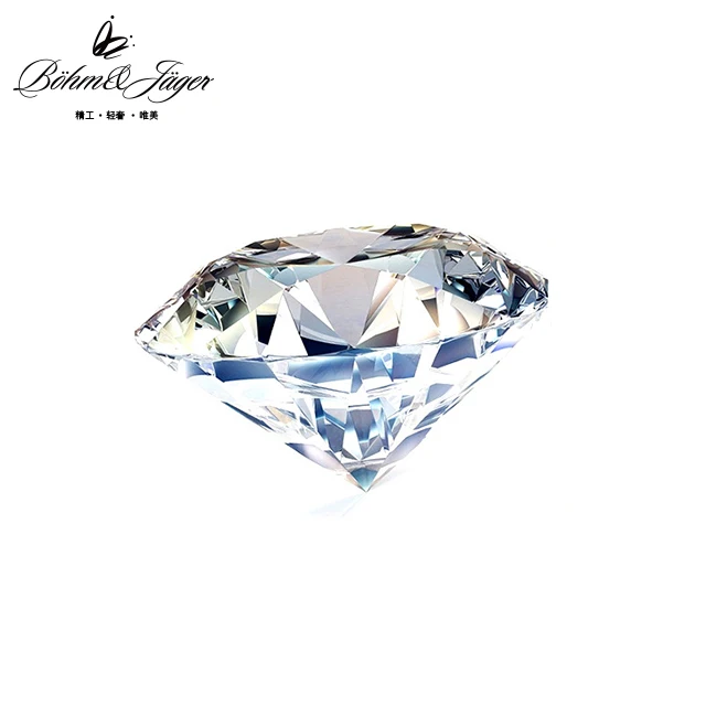 Wholesale polished lab grown CVD one carat diamond rough diamond on sale