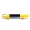 Reflective Black And Yellow Durable Car Parking Position Roadway Safety Steel Car Stop