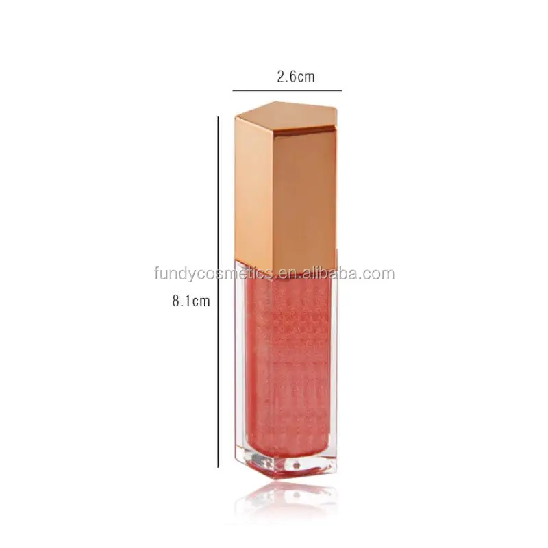 

Oem Customize organic lipstick glitter private label 5 colors lip gloss liquid make your own brand makeup lipgloss