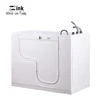 Customized handicap walkin bath tub with massage function
