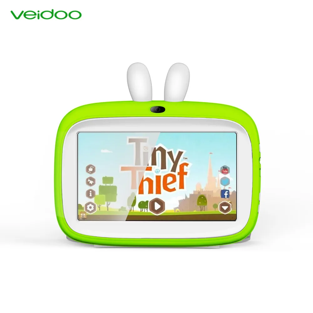 

Veidoo Free shipping 2019 new Tablet PC kids,Children tablet, kids learning tablet, Blue;green;orange;pink