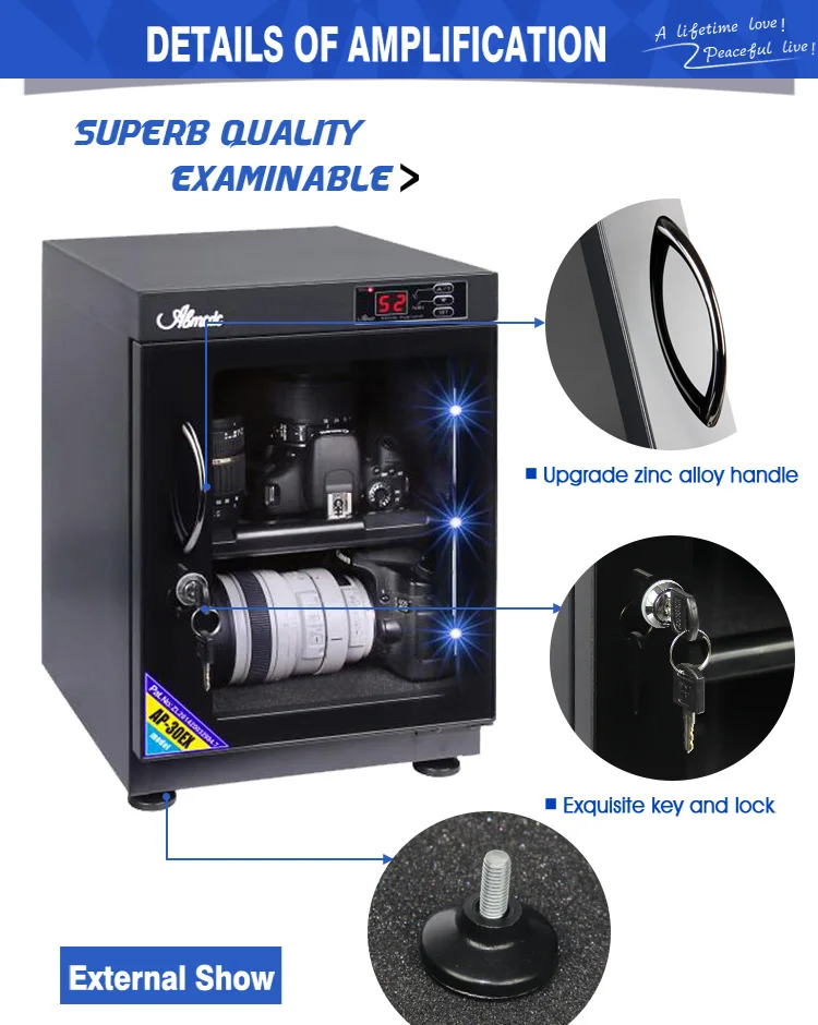 30l 2018 Storage Humidity Control Dry Box For Cameras Accessories Dry