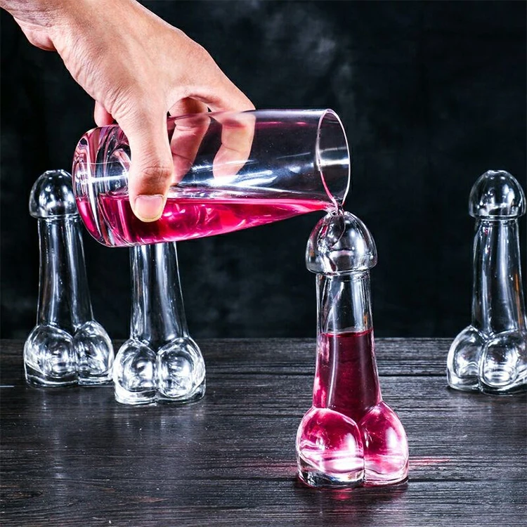 Unique Shaped Bottles For Night Club Bar Cocktail Artificial Penis 1268