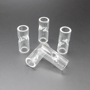Image of Custom Smoking pipes 12x30mm Glass Filter Tips Blunt Tips for Weed Tobacco Smoking