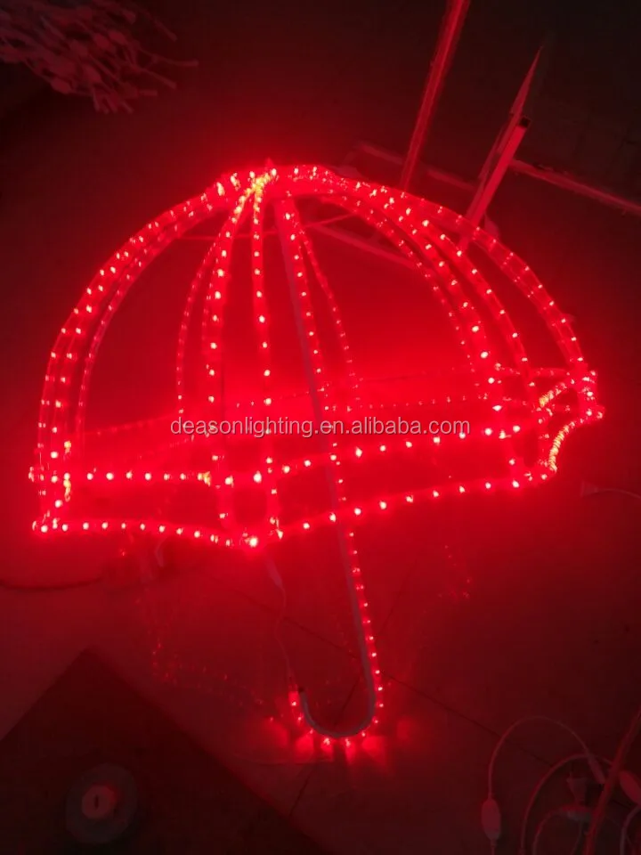 Hanging Christmas Decorations Light Street Motif Led Umbrella Buy Led