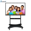 Cheap multi touch 55, 65, 75, 75, 86 inch LED LCD large touch screen panel all in one pc monitor smart tv with free pen